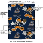 personalized utep miners mickey football blue quilt blanket best selling