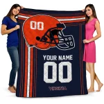 Personalized Virginia Cavaliers Helmet Theme Blue Quilt Blanket 1 personalized virginia cavaliers helmet theme blue quilt blanket best selling