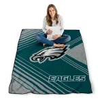 philadelphia eagles arrow layers green quilt blanket best selling