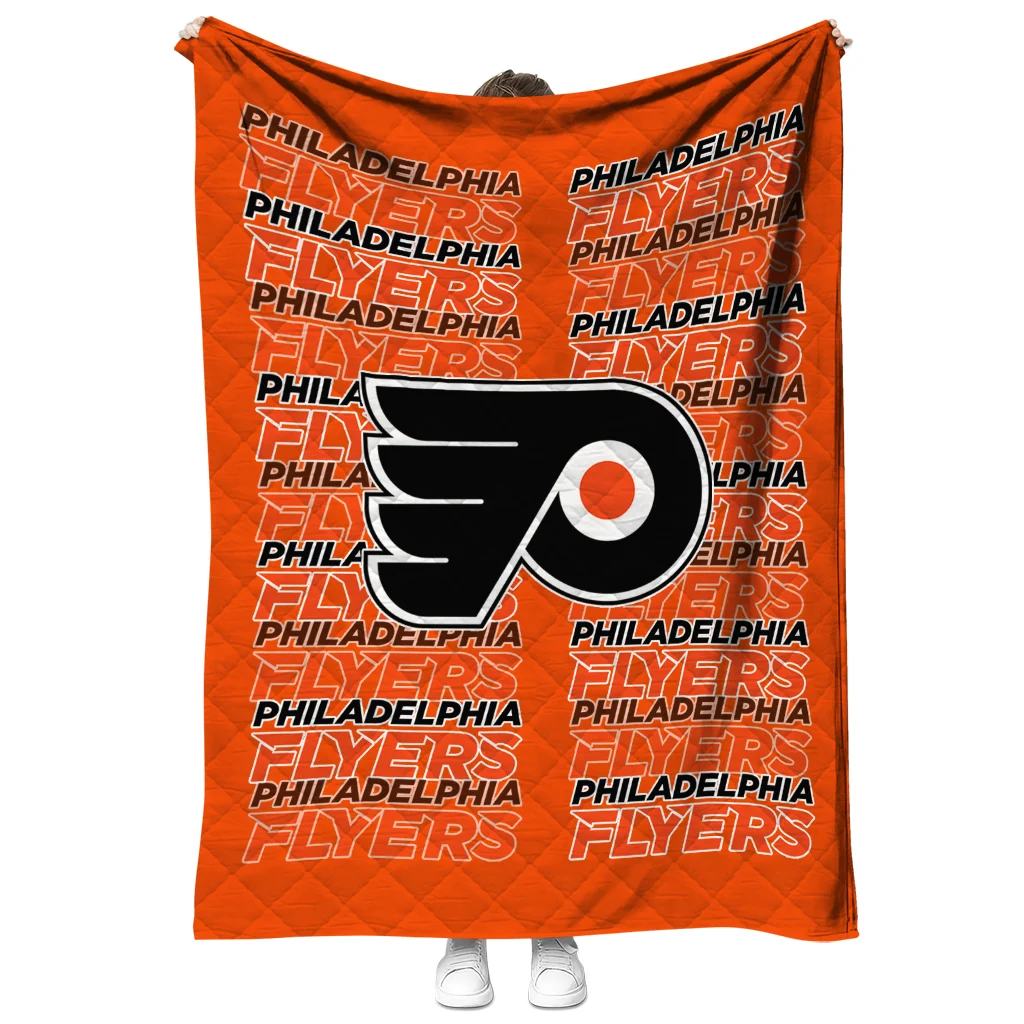 philadelphia flyers bold red orange quilt blanket fashion forward philadelphia flyers bold red orange quilt blanket fashion forward