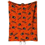 philadelphia flyers solid classic orange quilt blanket best selling
