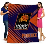 phoenix suns arrow layers purple quilt blanket best selling