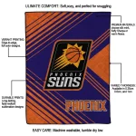 phoenix suns arrow layers purple quilt blanket best selling