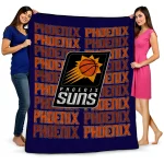 phoenix suns bold red purple quilt blanket best selling