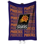 phoenix suns bold red purple quilt blanket best selling