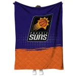 phoenix suns dot illusion purple quilt blanket best selling