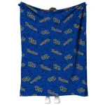pittsburgh panthers solid classic royal blue quilt blanket best selling