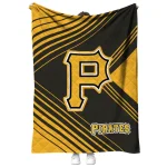 pittsburgh pirates arrow layers black quilt blanket best selling