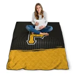 pittsburgh pirates dot illusion black quilt blanket best selling