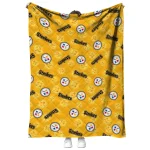 pittsburgh steelers solid classic gold quilt blanket best selling