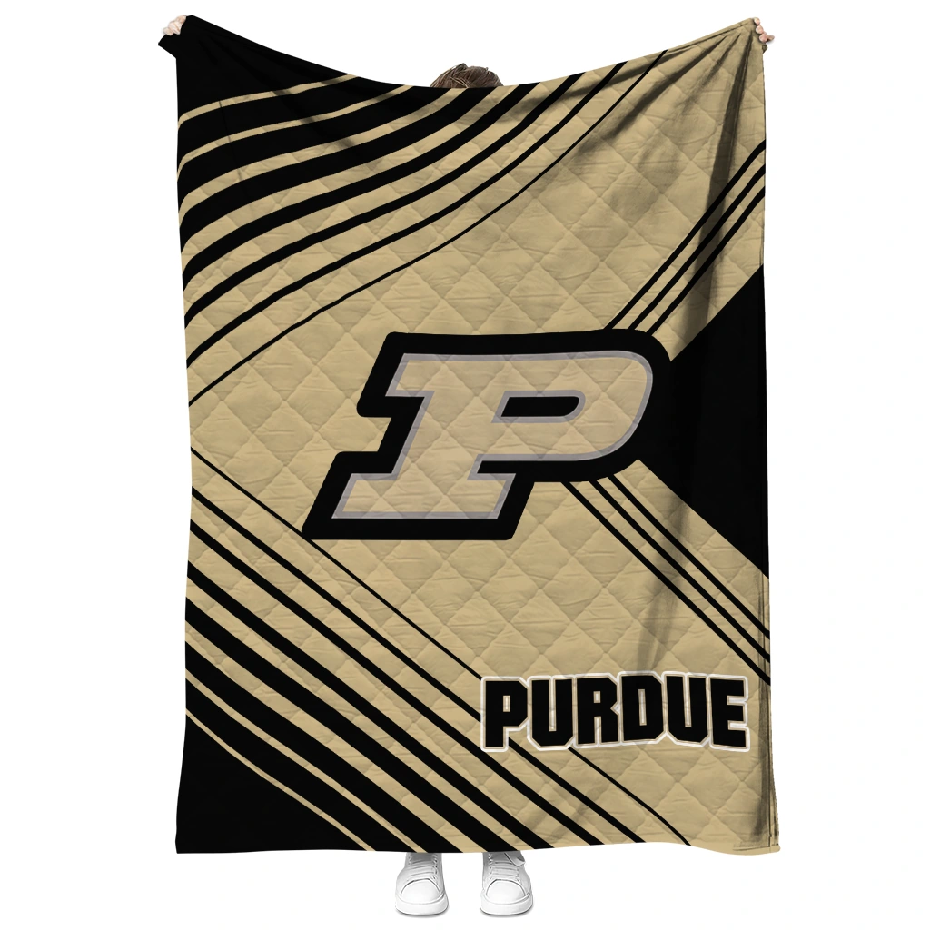 purdue boilermakers arrow layers gold quilt blanket fashion forward purdue boilermakers arrow layers gold quilt blanket fashion forward