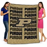 Purdue Boilermakers Bold Red Gold Quilt Blanket 1 purdue boilermakers bold red gold quilt blanket best selling