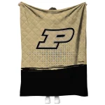 purdue boilermakers dot illusion gold quilt blanket best selling