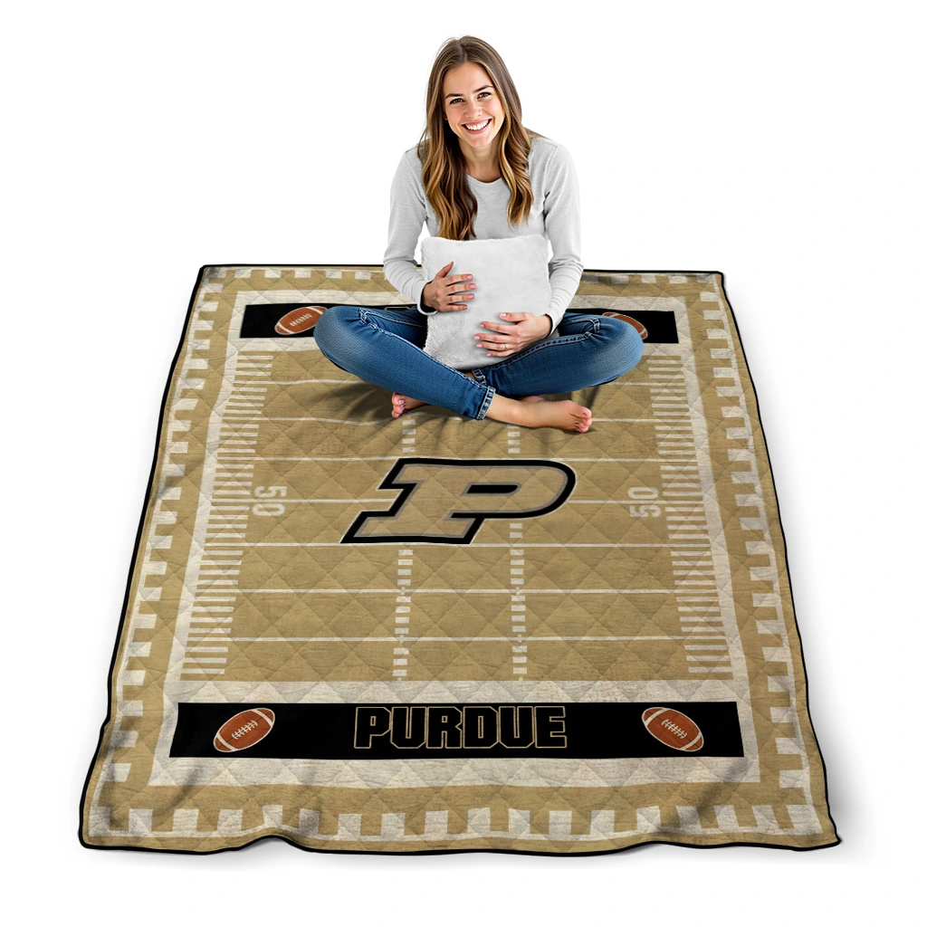 purdue boilermakers mickey player gold quilt blanket high quality purdue boilermakers mickey player gold quilt blanket high quality