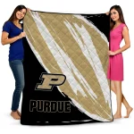 Purdue Boilermakers Stroke Art Gold White Quilt Blanket 1 purdue boilermakers stroke art gold white quilt blanket best selling