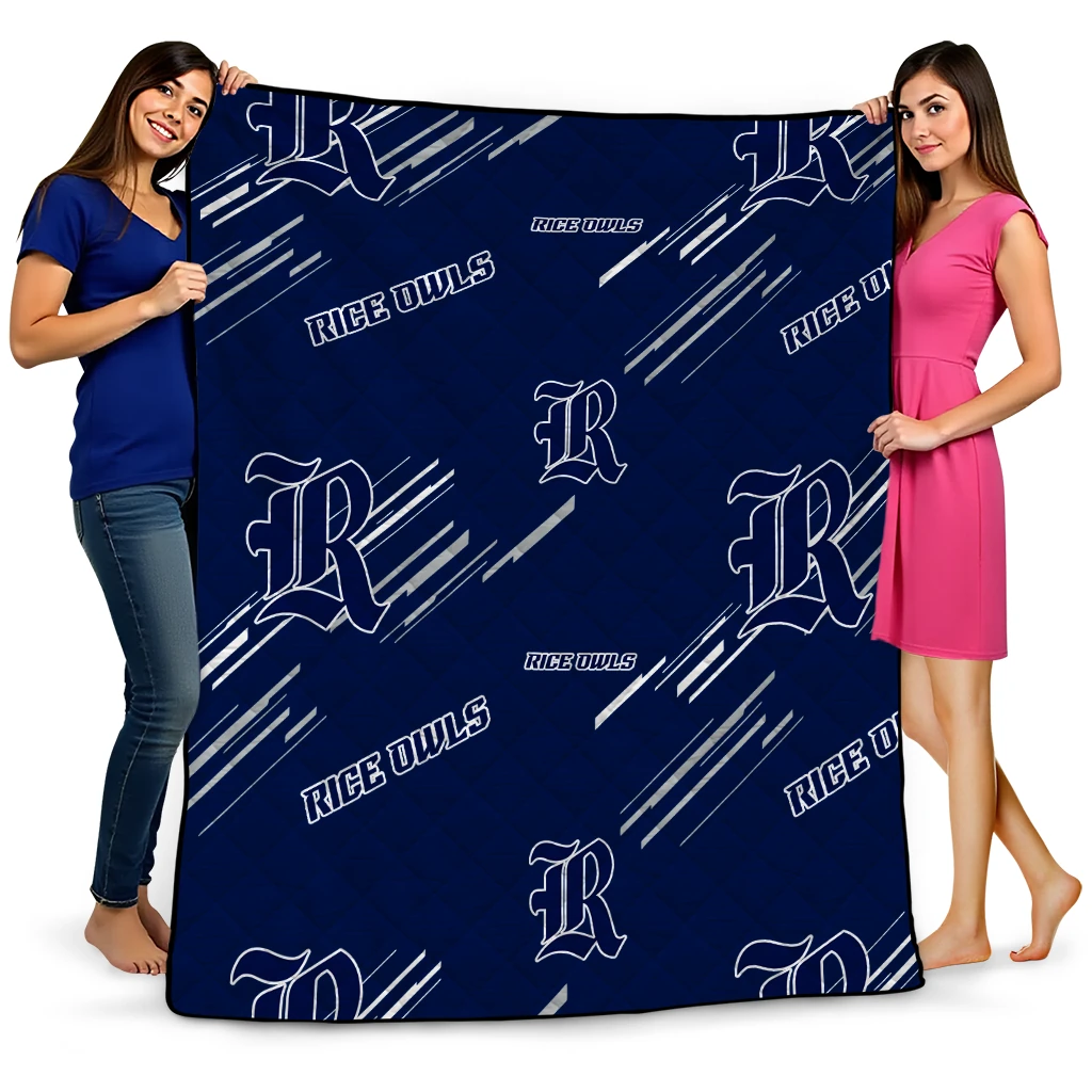 rice owls sketch lines navy blue quilt blanket best selling rice owls sketch lines navy blue quilt blanket best selling