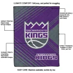 sacramento kings arrow layers purple quilt blanket best selling