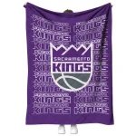 sacramento kings bold red purple quilt blanket best selling