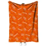 sam houston bearkats solid classic orange quilt blanket best selling