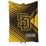 san diego padres arrow layers brown quilt blanket best selling