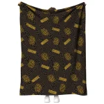 san diego padres solid classic brown quilt blanket best selling