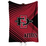 san diego state aztecs arrow layers red quilt blanket best selling