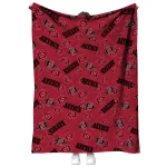 san diego state aztecs solid classic red quilt blanket best selling