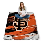 san francisco giants wild lines orange white quilt blanket best selling