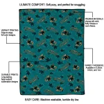 san jose sharks solid classic teal quilt blanket best selling