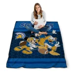 san jose state spartans disney football blue quilt blanket best selling