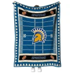 san jose state spartans mickey player blue quilt blanket best selling