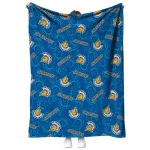 san jose state spartans solid classic blue quilt blanket best selling