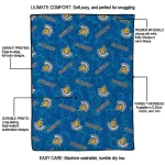san jose state spartans solid classic blue quilt blanket best selling