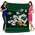 saskatchewan roughriders disney football green quilt blanket best selling