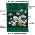 saskatchewan roughriders disney football green quilt blanket best selling