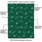 saskatchewan roughriders solid classic green quilt blanket best selling