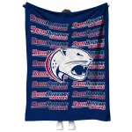 south alabama jaguars bold red blue quilt blanket best selling