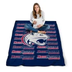 south alabama jaguars bold red blue quilt blanket best selling