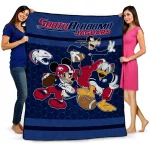 South Alabama Jaguars Disney Football Blue Quilt Blanket 1 south alabama jaguars disney football blue quilt blanket best selling