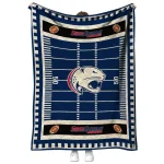 south alabama jaguars mickey player blue quilt blanket best selling