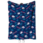 south alabama jaguars solid classic blue quilt blanket best selling