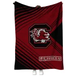 south carolina gamecocks arrow layers garnet quilt blanket best selling