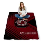 south carolina gamecocks arrow layers garnet quilt blanket best selling