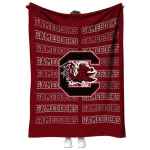 south carolina gamecocks bold red garnet quilt blanket best selling