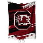 south carolina gamecocks wild lines garnet white quilt blanket best selling