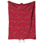 st louis cardinals solid classic red quilt blanket best selling
