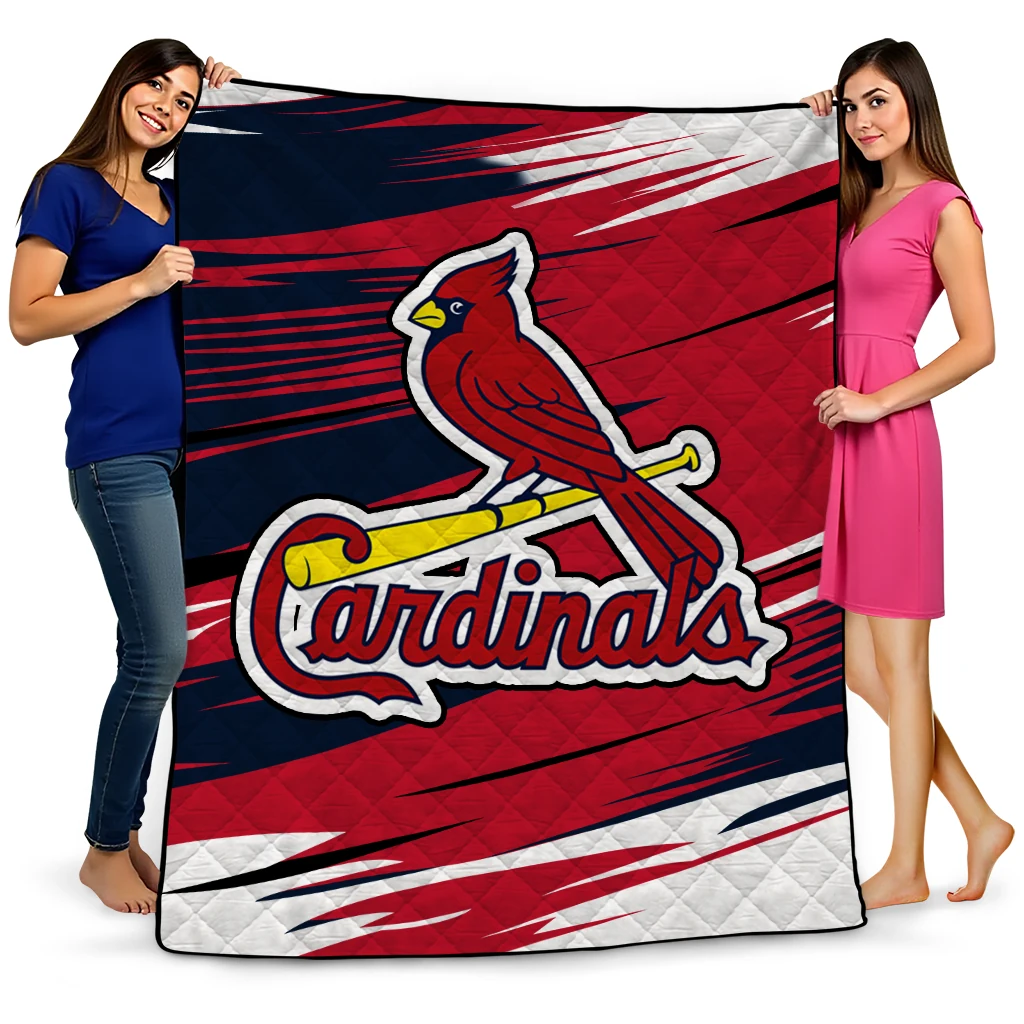 st louis cardinals wild lines red white quilt blanket best selling st louis cardinals wild lines red white quilt blanket best selling