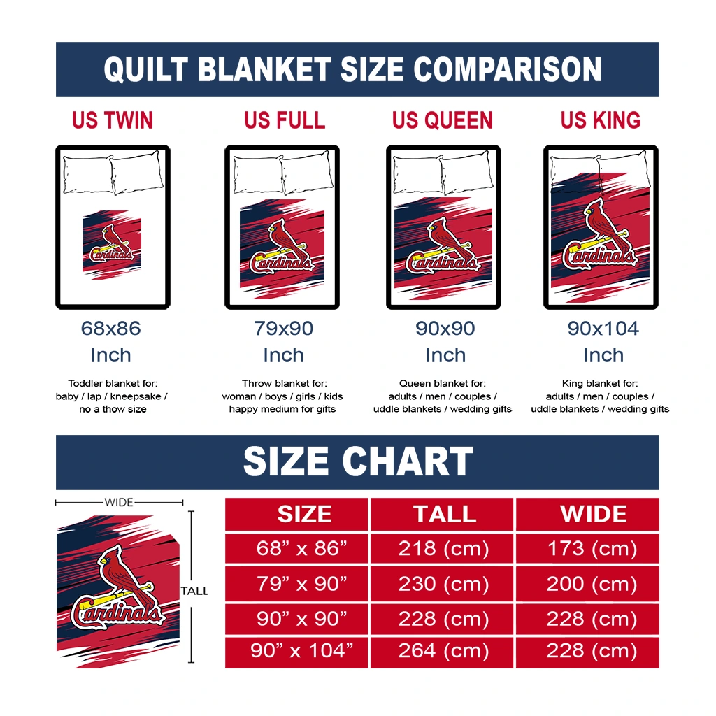 st louis cardinals wild lines red white quilt blanket new arrival st louis cardinals wild lines red white quilt blanket new arrival