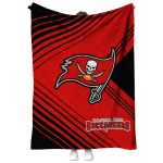 tampa bay buccaneers arrow layers red quilt blanket best selling