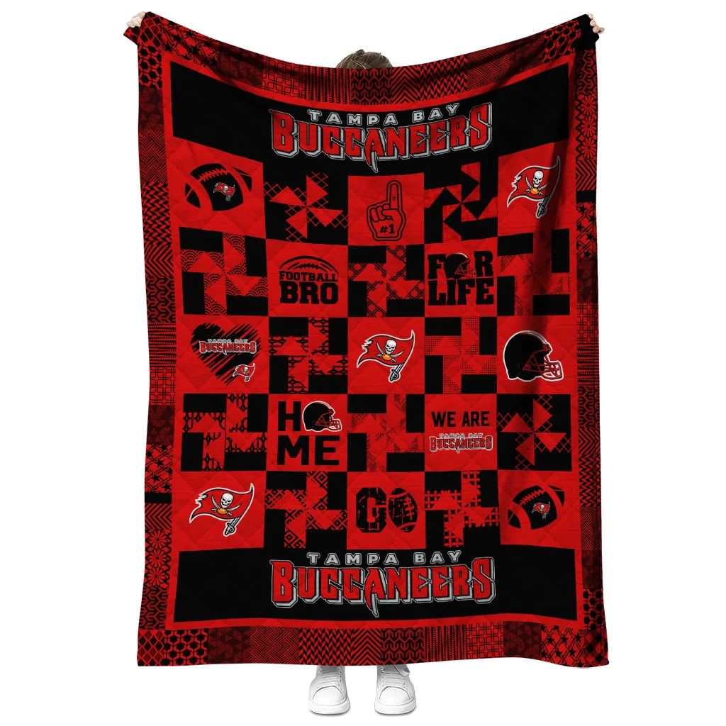 tampa bay buccaneers helmet heart red quilt blanket fashion forward tampa bay buccaneers helmet heart red quilt blanket fashion forward